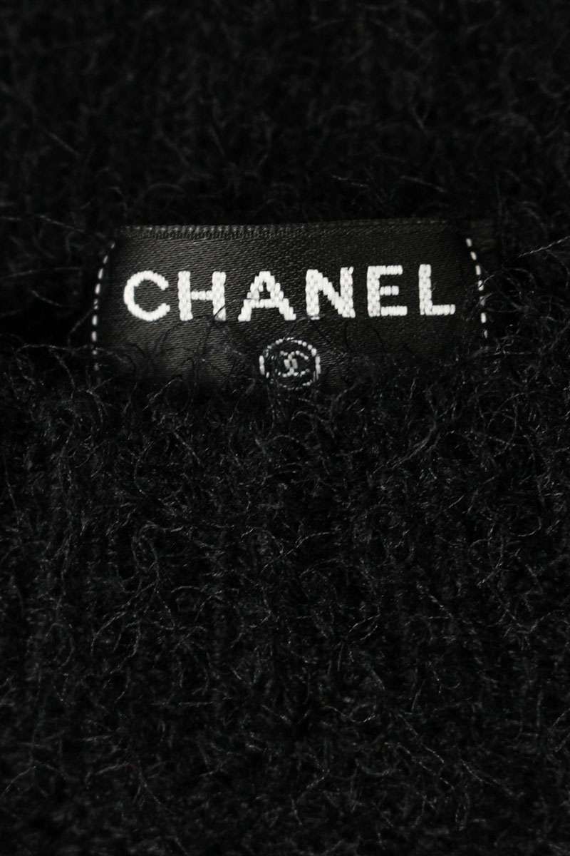 Chanel Camellia Sequin Decoration Knit 38 Sweater — view 3