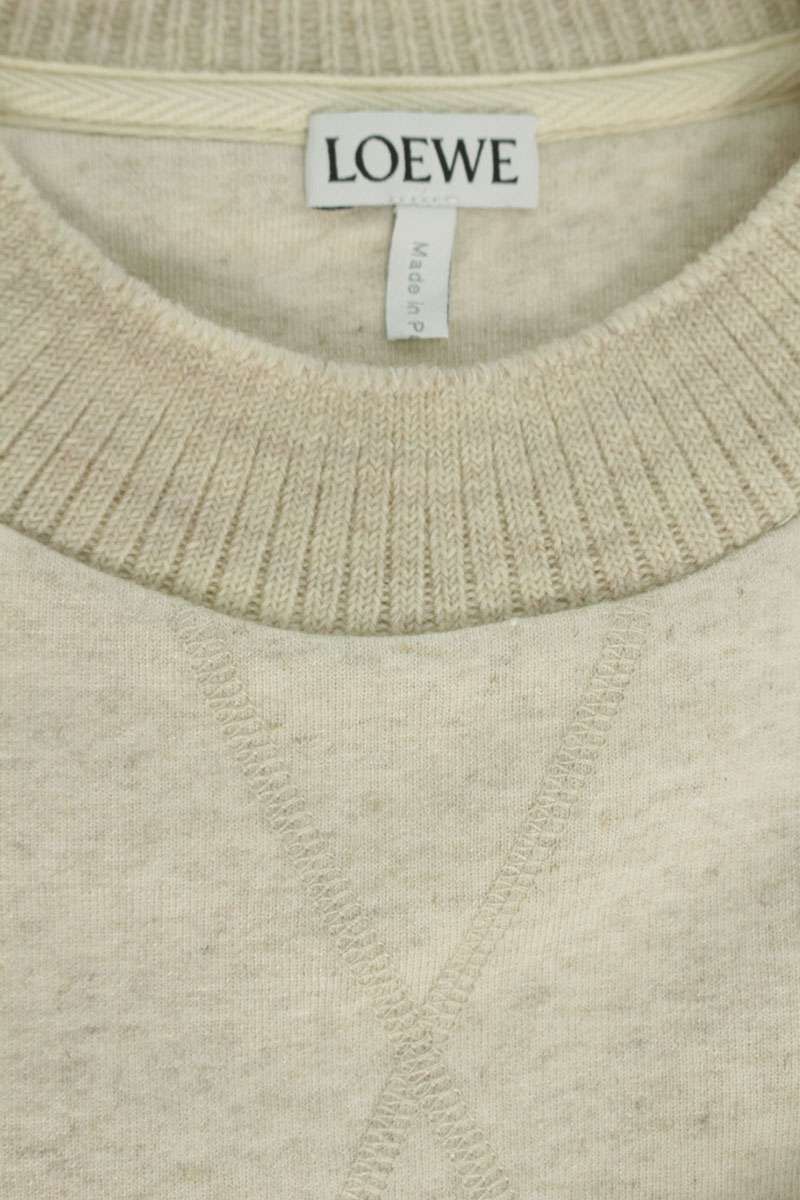Loewe Anagram Embroidery Sweatshirt Dress XS — view 3