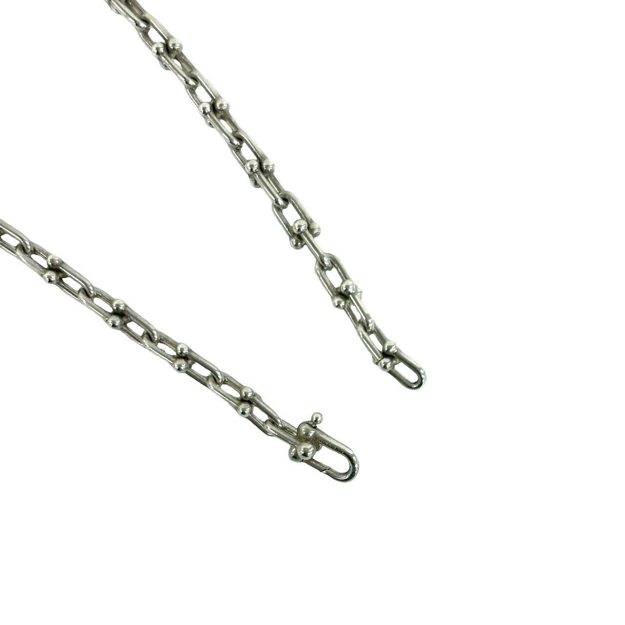 Tiffany & Co Small Link Necklace 925 Sterling Silver — view 3
