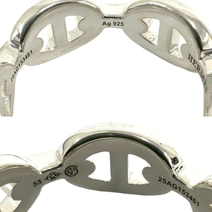 Hermes Chaine D'ancre Ring 925 Sterling Silver — view 3