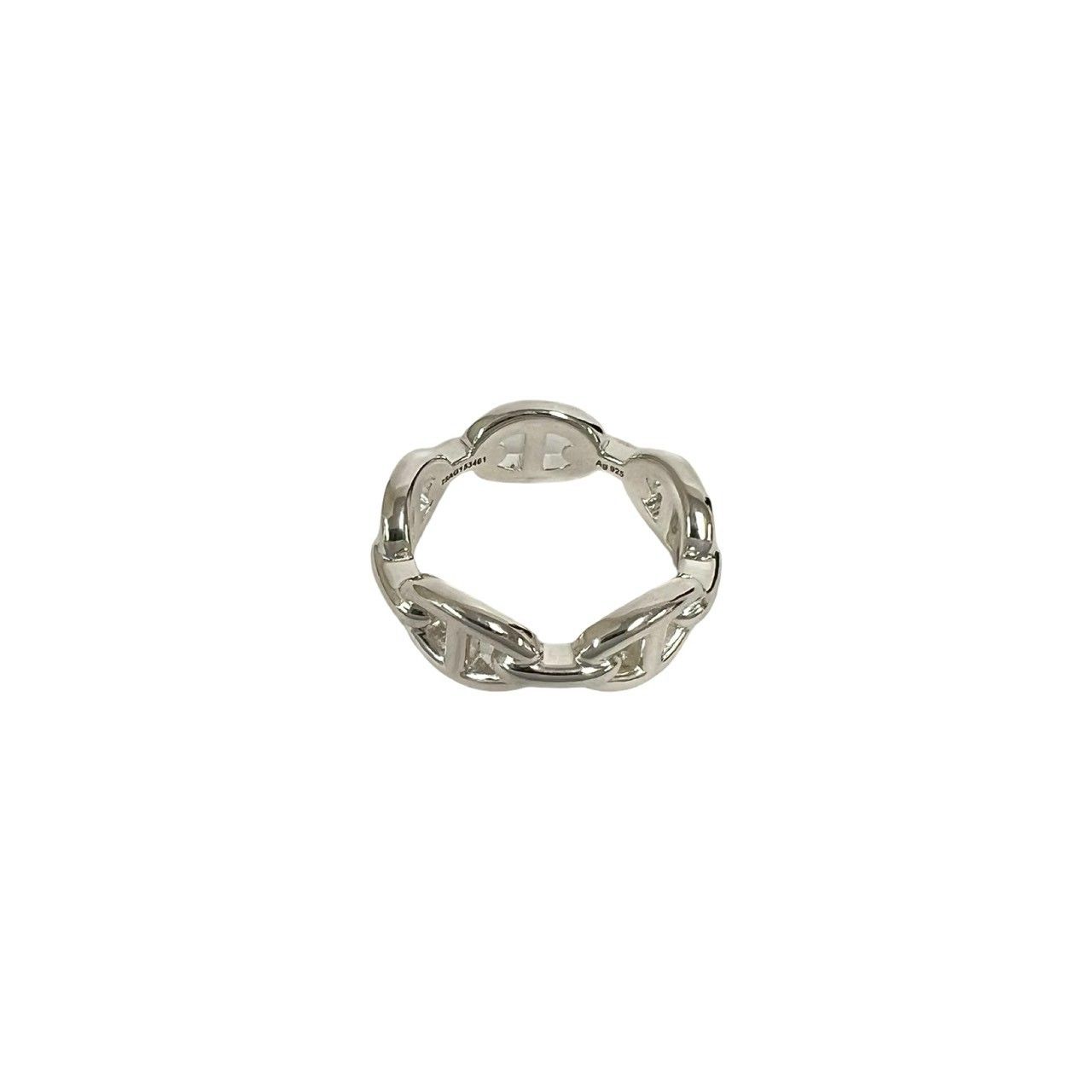 Hermes Chaine D'ancre Ring 925 Sterling Silver — view 6