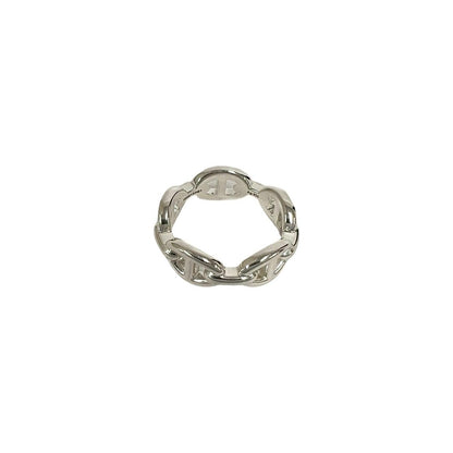 Hermes Chaine D'ancre Ring 925 Sterling Silver — view 6