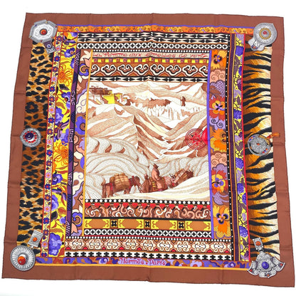 Hermes Carre 90 la Femme Aux Semelles de Vent Woman with Wind Footpads Scarf