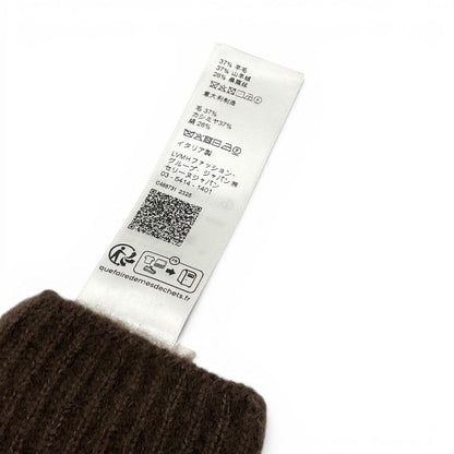 Celine Gloves Brown Triomphe Monogram — view 6
