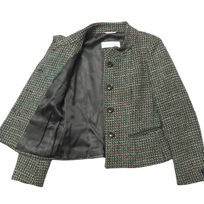 Max Mara Jacket 36 Tweed Stand Color Blazer White — view 5