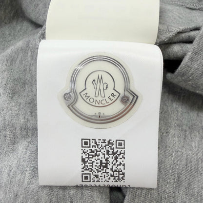 Moncler Maglia T-Shirt Tricolor Short Sleeve Raglan Gray XS — view 9