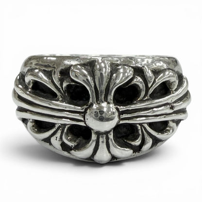Chrome Hearts Floral Cross 925 Ring Silver — view 2