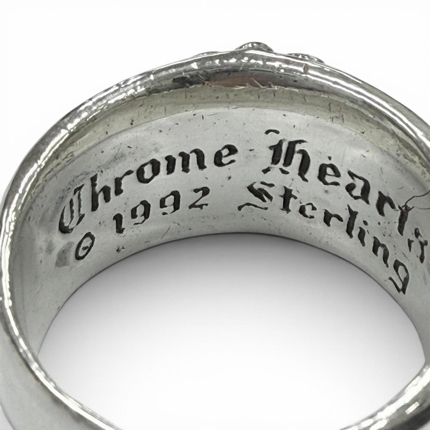 Chrome Hearts Floral Cross 925 Ring Silver — view 6
