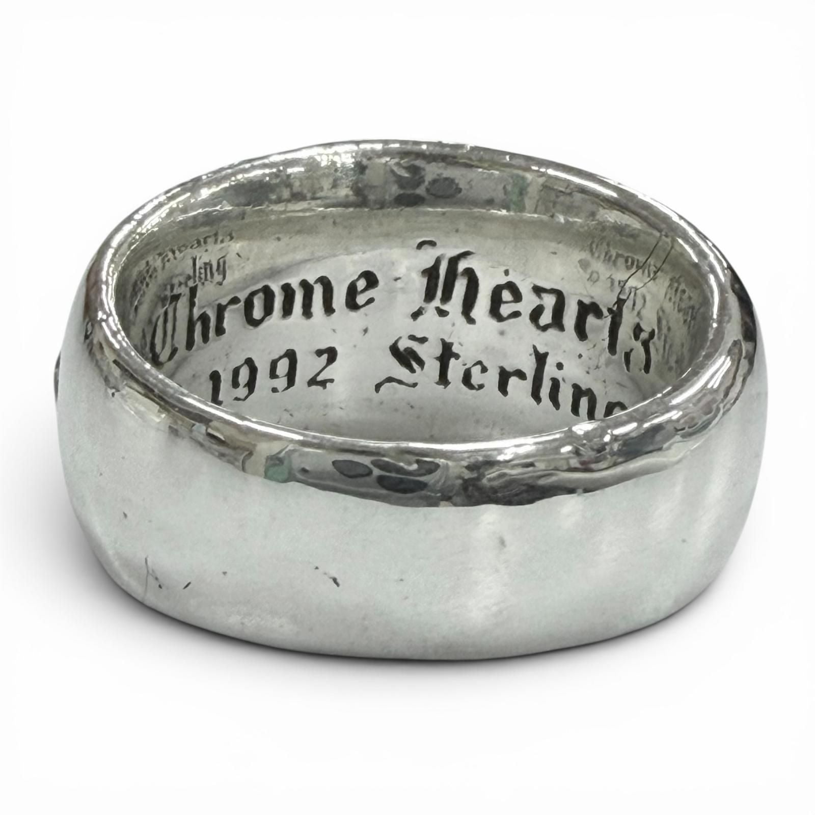 Chrome Hearts Floral Cross 925 Ring Silver — view 4