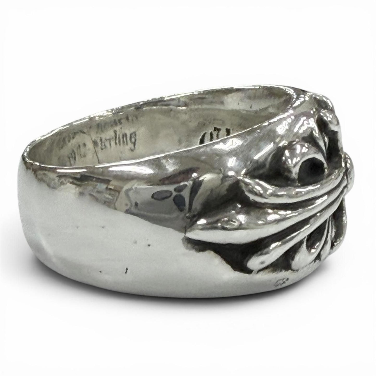 Chrome Hearts Floral Cross 925 Ring Silver — view 5
