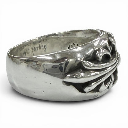 Chrome Hearts Floral Cross 925 Ring Silver — view 5
