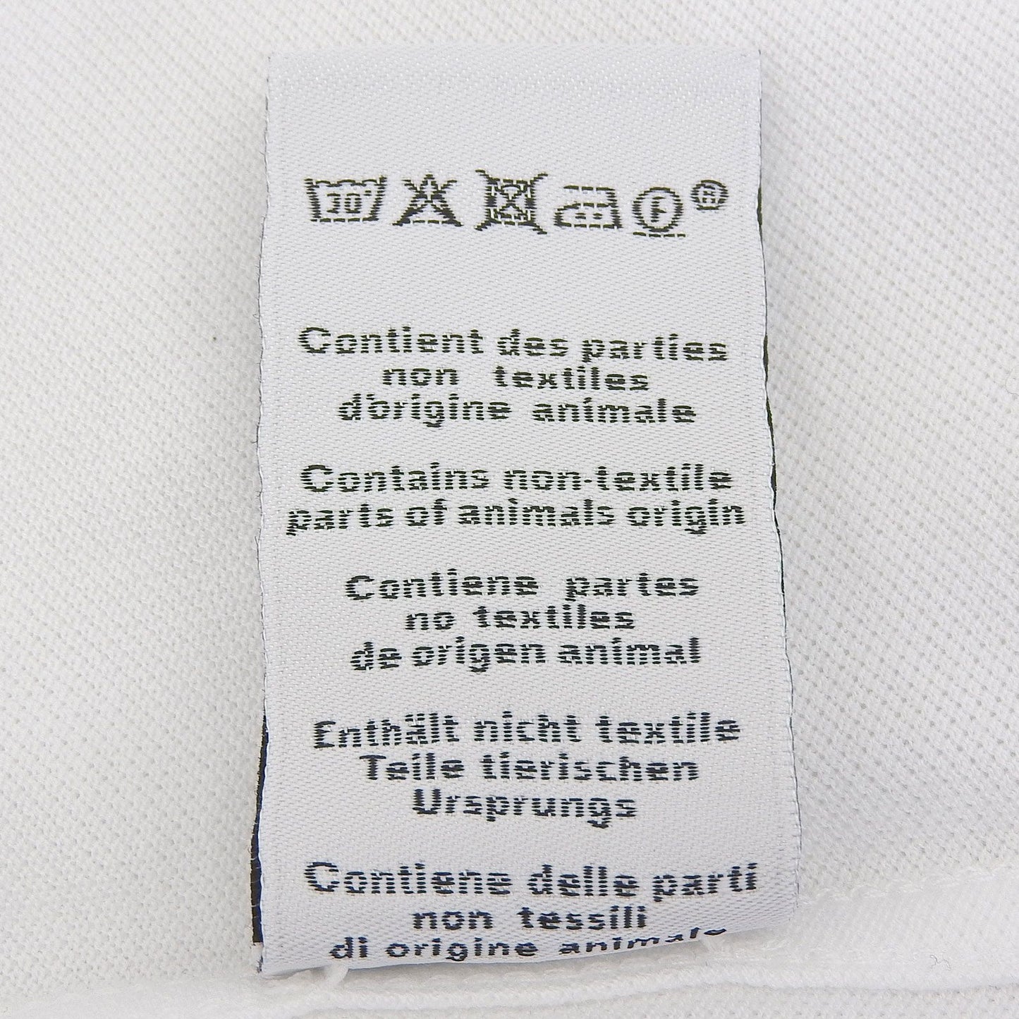 Hermes Cotton 100% Logo Embroidery Shell Button Short Sleeve Polo Shirt White — view 8