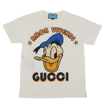 Gucci Disney Cotton 100% Logo Donald Duck Oversize Short Sleeve T-Shirt Multi