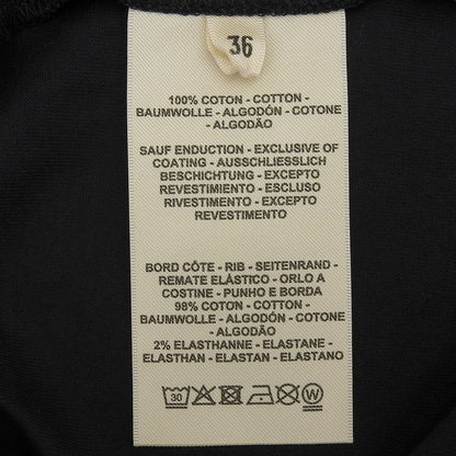 Hermes Cartouche Molle Cotton 100% Short Sleeve T-Shirt Black 36 — view 5