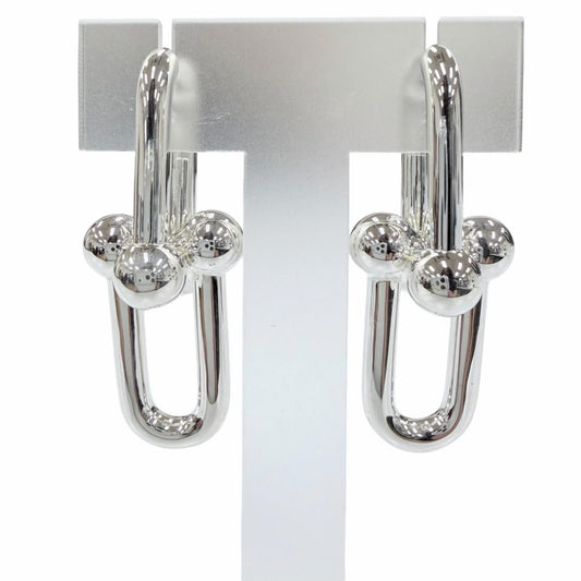 Tiffany & Co Extra Large Link Earrings Silver
