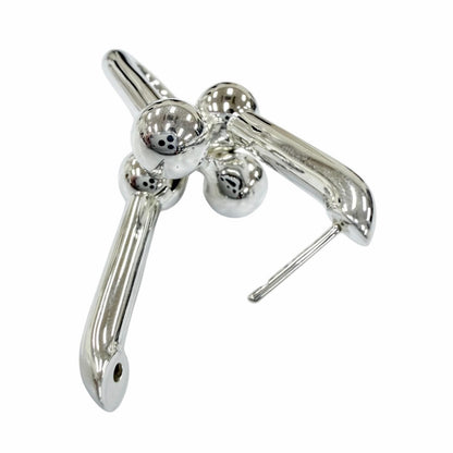 Tiffany & Co Extra Large Link Earrings Silver — view 6