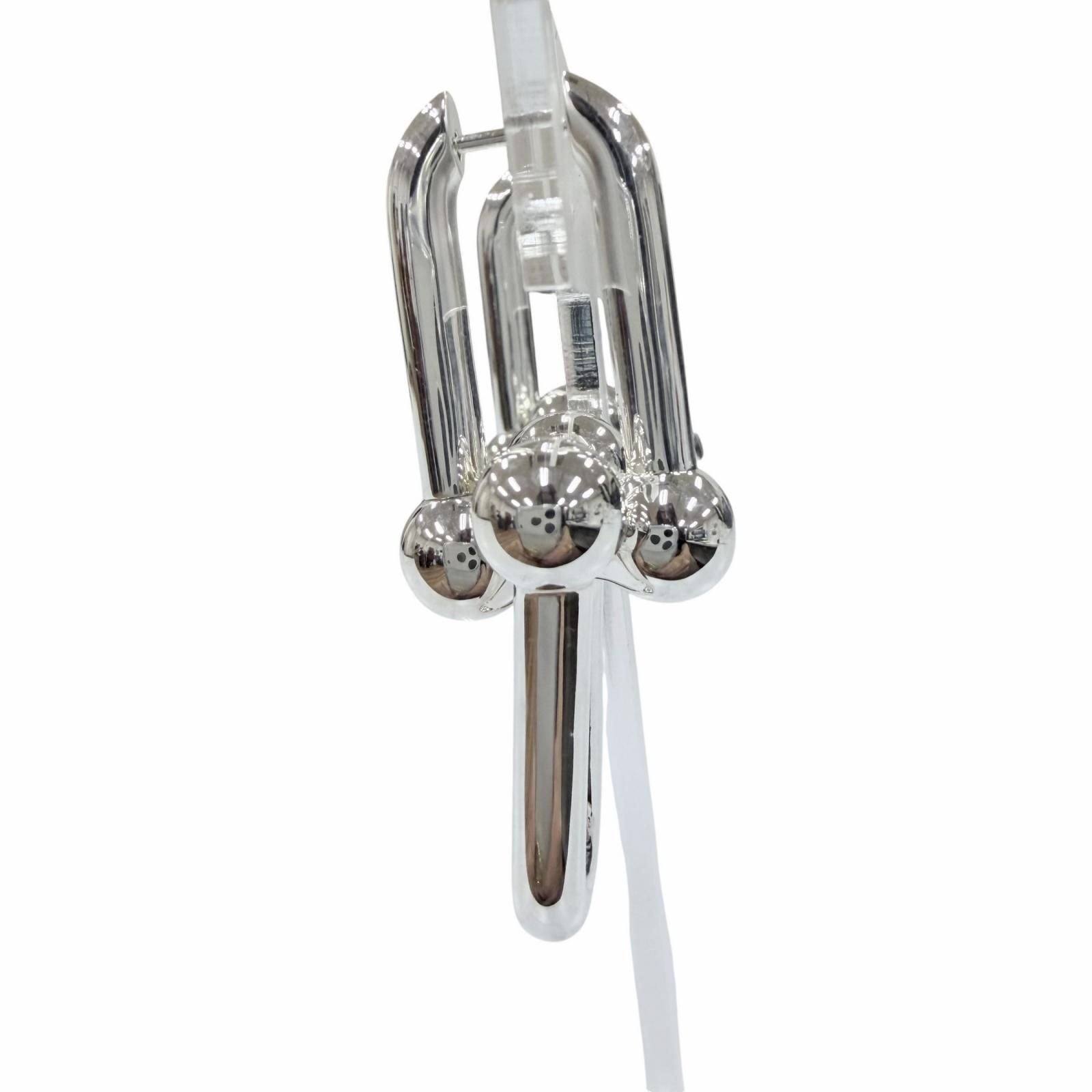 Tiffany & Co Extra Large Link Earrings Silver — view 4