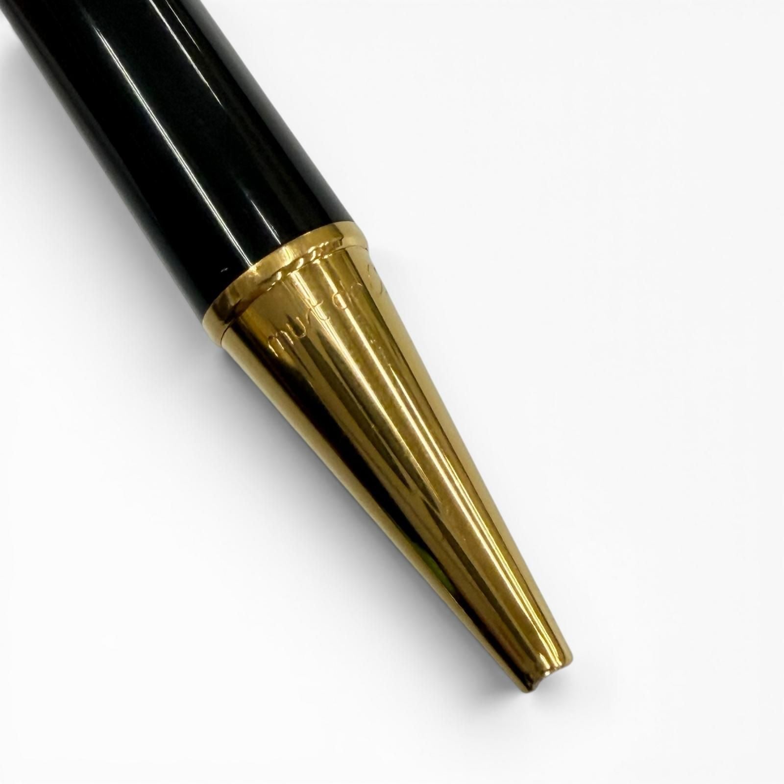 Cartier Trinity Twist Ballpoint Pen Black Gold Handwriting Confirmed — view 8