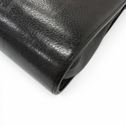 Chrome Hearts Leather Part Gunslinger CH Plus Briefcase Handbag Black — view 5
