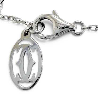 Cartier d'Amour SM Diamond Necklace 18k White Gold White 41 cm — view 6