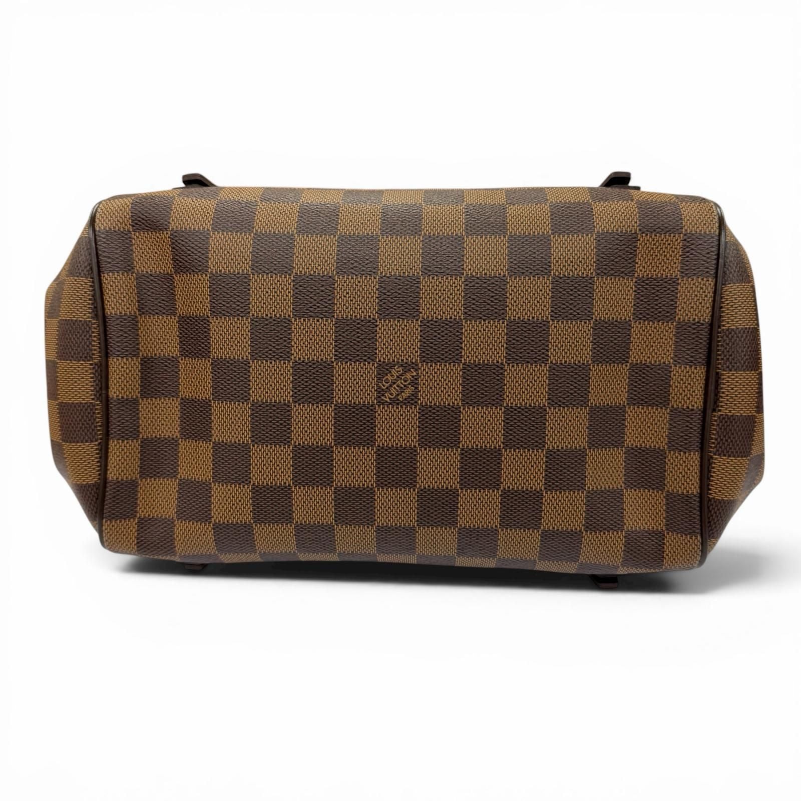 Louis Vuitton Damier Rivington PM Canvas Handbag Brown — view 4