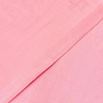 Hermes Logo Scarf Pink — view 4