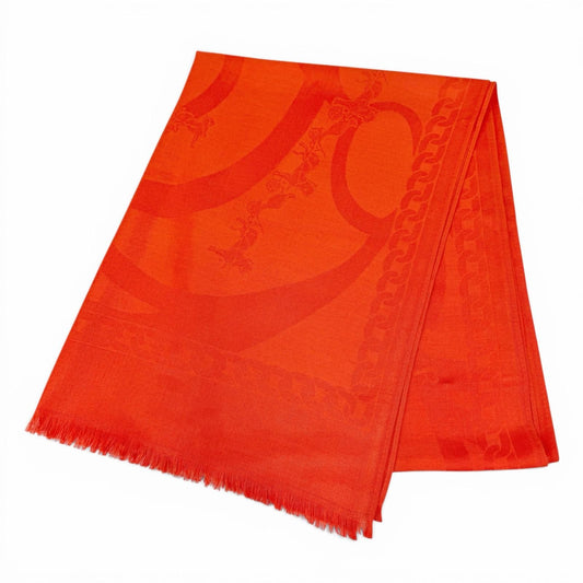 Hermes Logo Scarf
