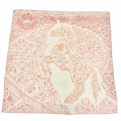 Hermes 251900 Scarf Orange