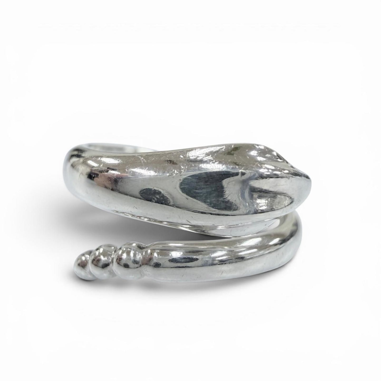 Tiffany & Co Elsa Peretti Snake Ring 925 Silver
