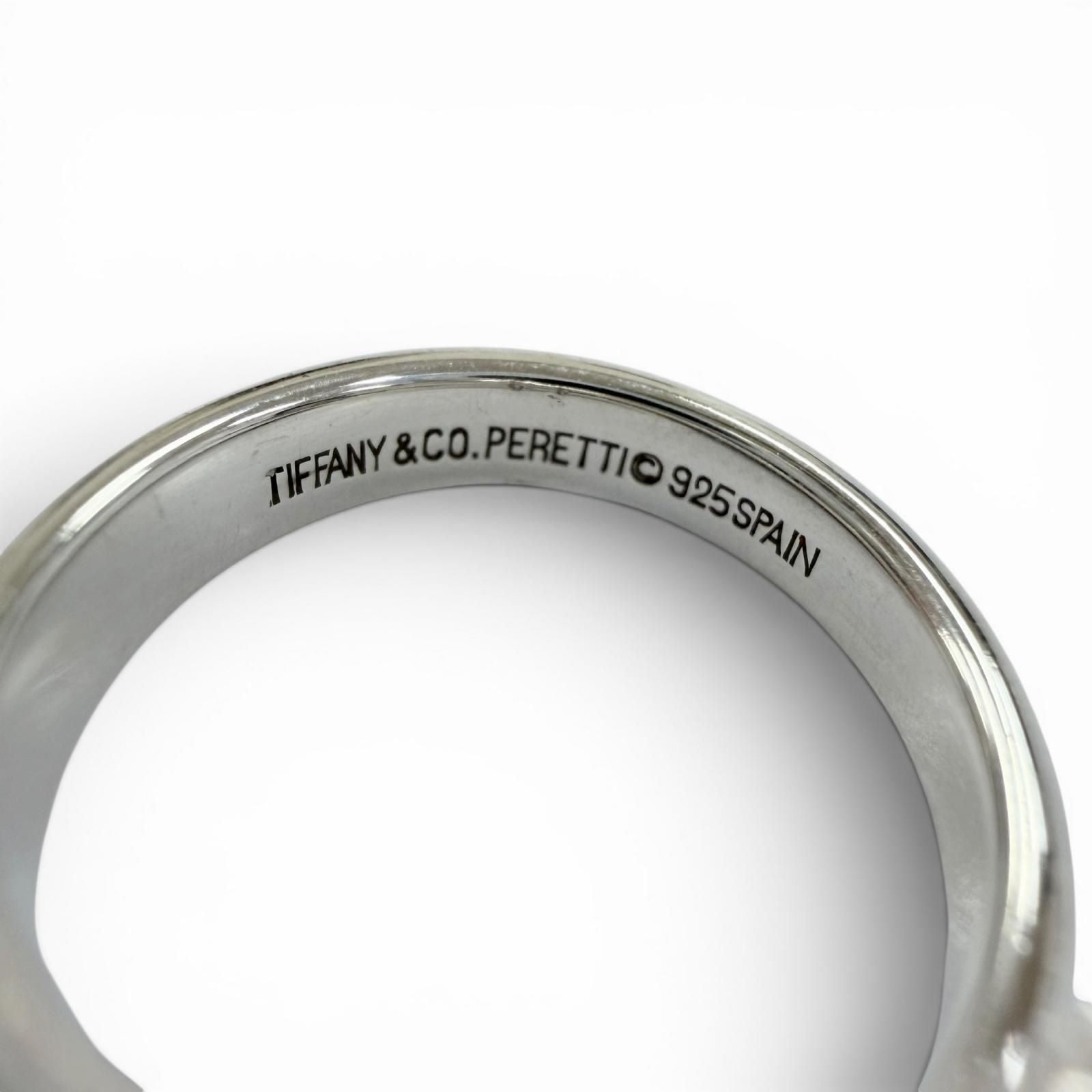 Tiffany & Co Elsa Peretti Snake Ring 925 Silver — view 5