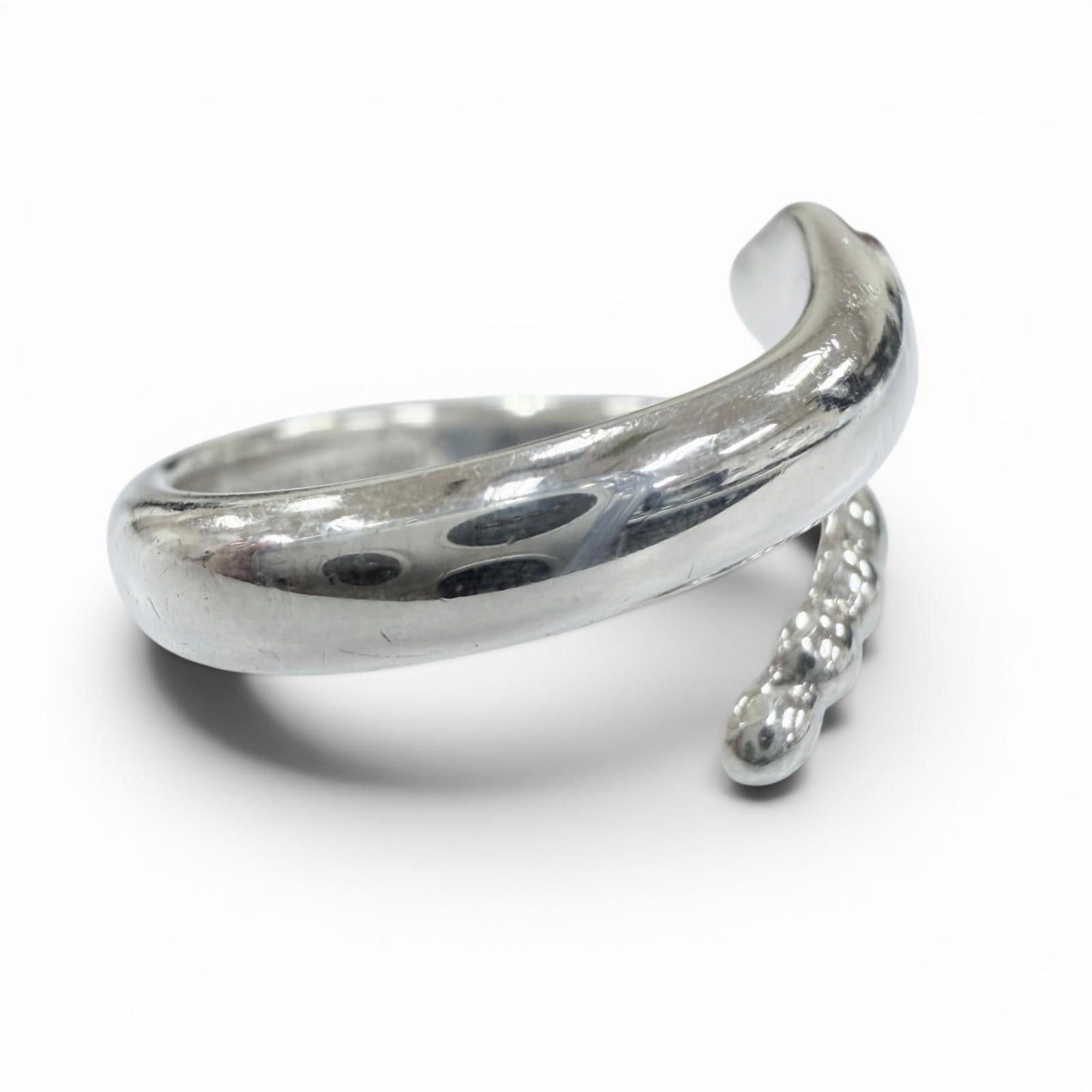 Tiffany & Co Elsa Peretti Snake Ring 925 Silver — view 4