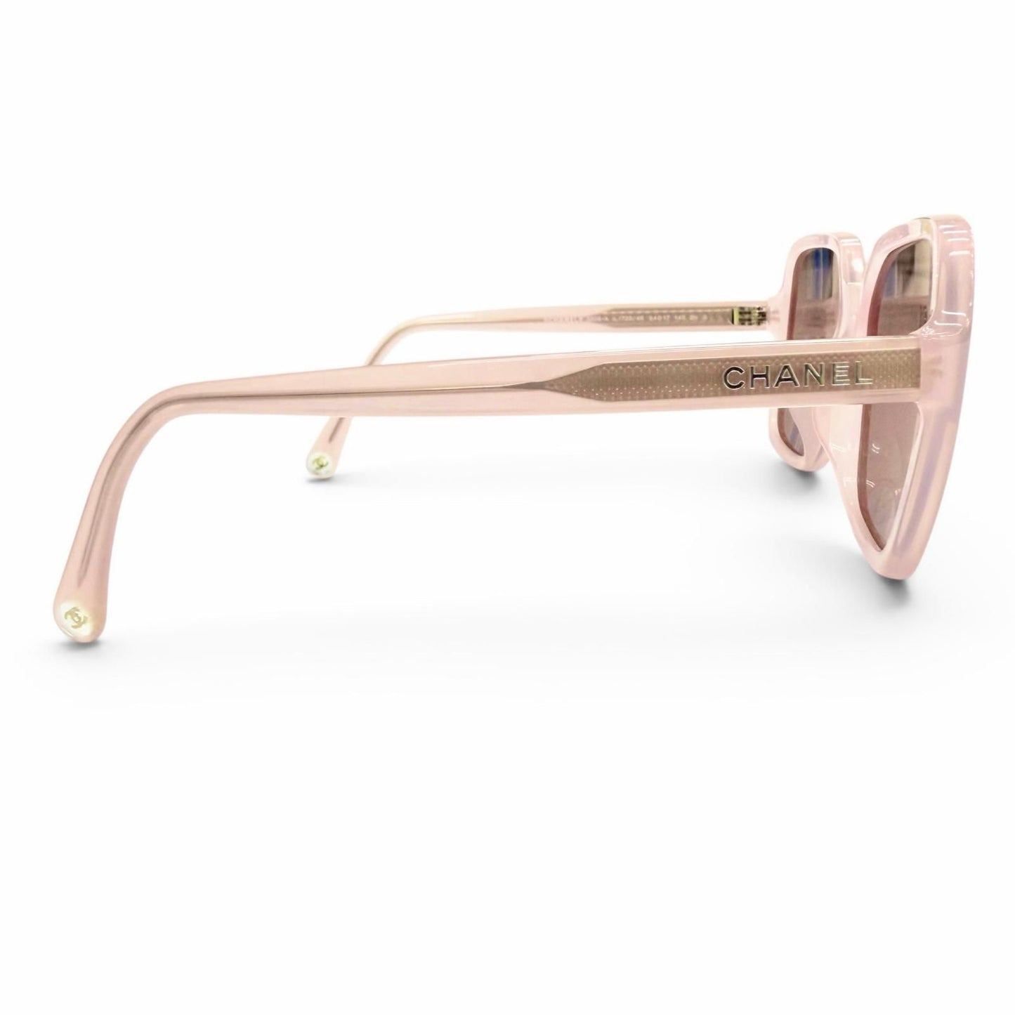 Chanel CC Logo Square Sunglasses Eyewear Clearance Demo Lens — view 5