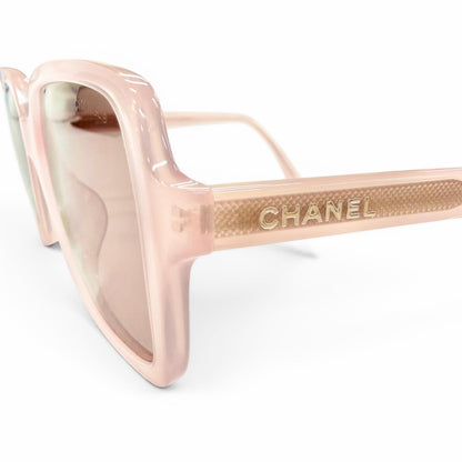 Chanel CC Logo Square Sunglasses Eyewear Clearance Demo Lens — view 7