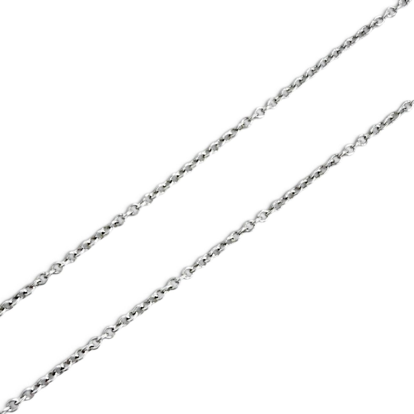 Tiffany & Co by the Yard Diamond Frame Diameter 5.0 Necklace Platinum — view 4