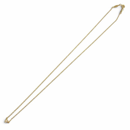 Tiffany & Co by the Yard 18k Gold Diamond Frame Diameter 3.4 Necklace Yellow — view 3