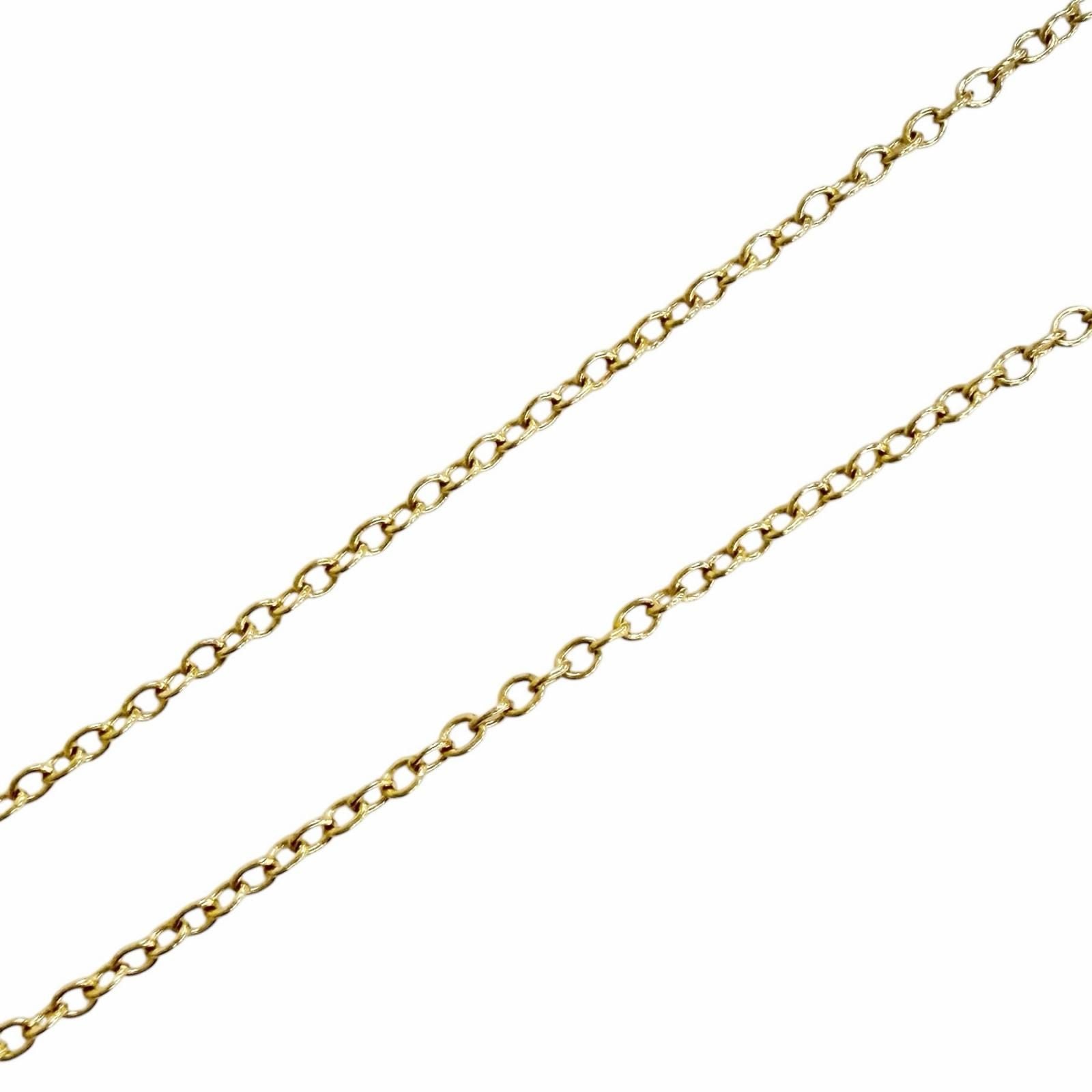 Tiffany & Co Open Heart Pendant 18k Gold Yellow — view 5