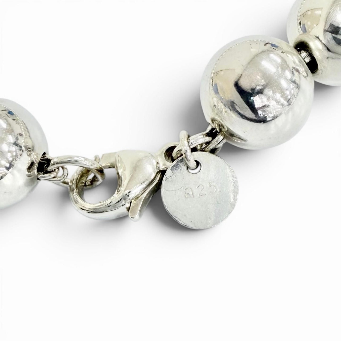 Tiffany & Co Ball Necklace 925 Sterling Silver Recommended — view 5