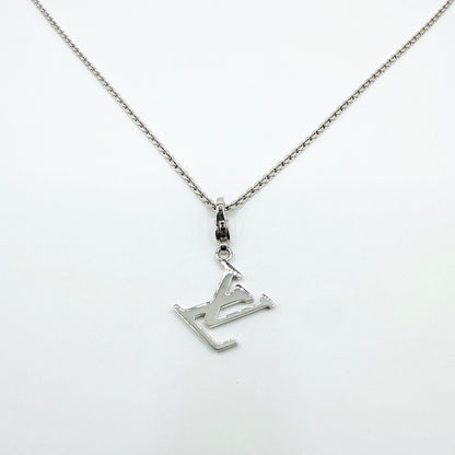 Louis Vuitton White Gold Necklace 39 cm — view 7