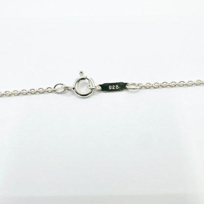 Tiffany & Co Twist Heart Silver Necklace 46 cm — view 4