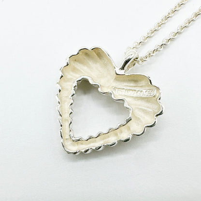 Tiffany & Co Twist Heart Silver Necklace 46 cm — view 3