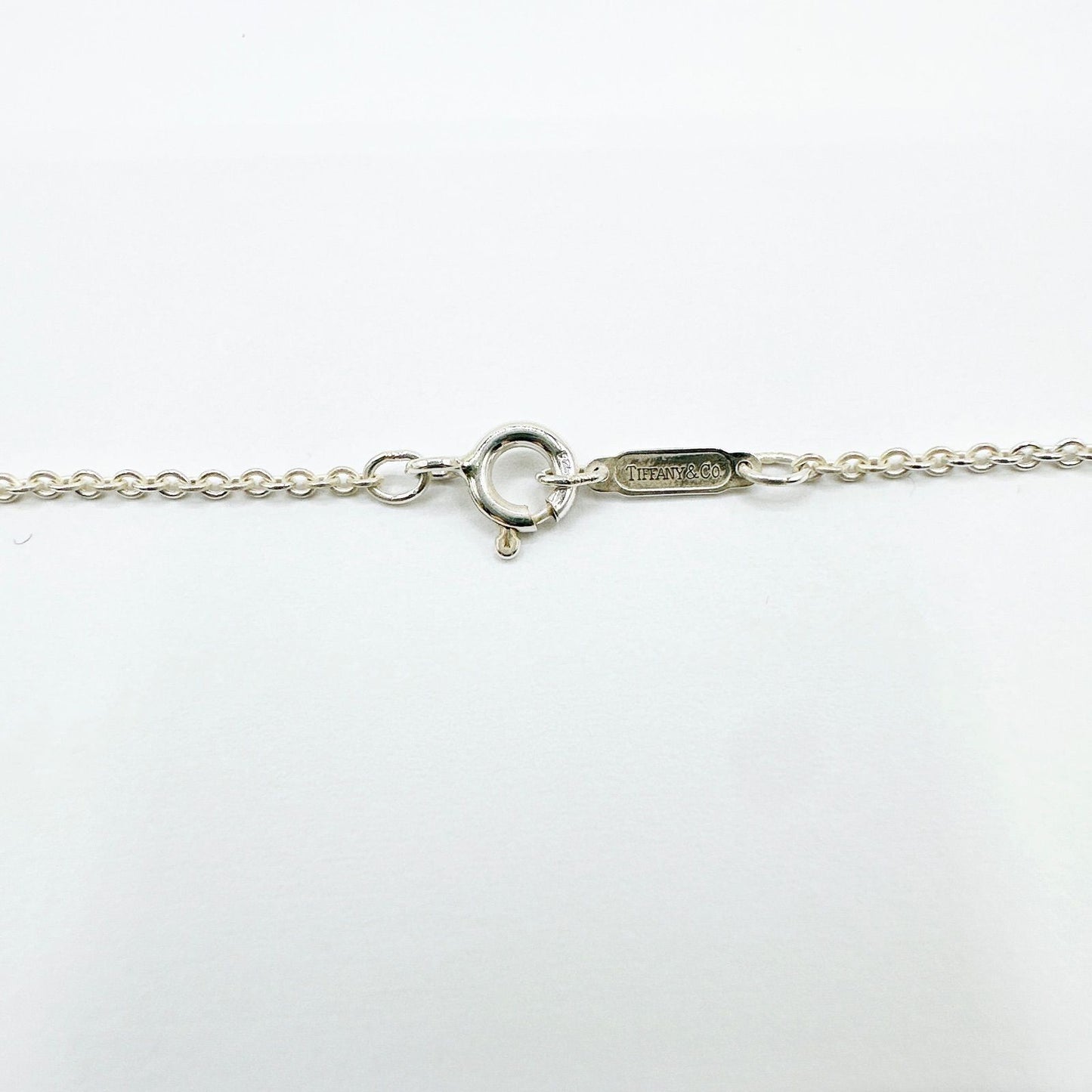 Tiffany & Co Twist Heart Silver Necklace 46 cm — view 5