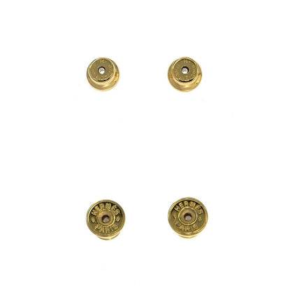 Hermes Irene Earrings Gold Orange — view 9