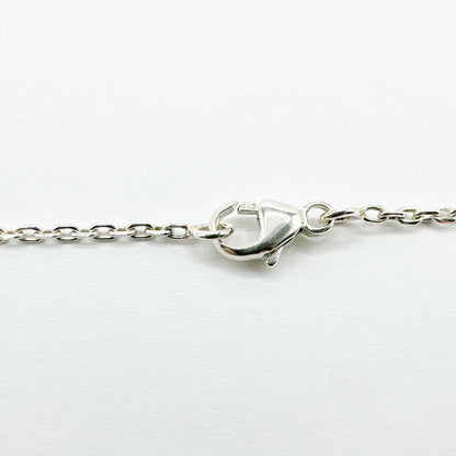 Louis Vuitton Lockit Silver Necklace 50 cm — view 4