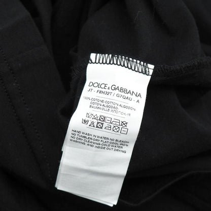 Dolce & Gabbana Short Sleeve T-Shirt 36 Ros Ae D&G Rose — view 8