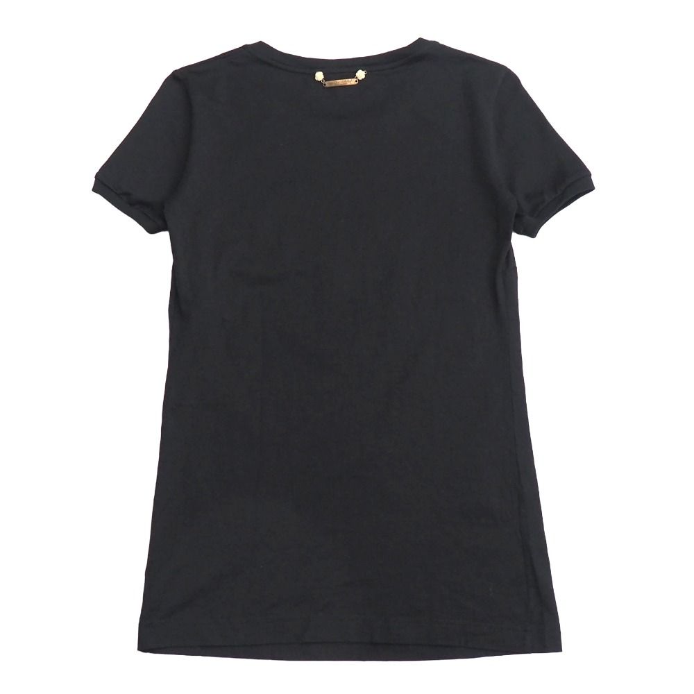 Dolce & Gabbana Short Sleeve T-Shirt 36 Ros Ae D&G Rose — view 2