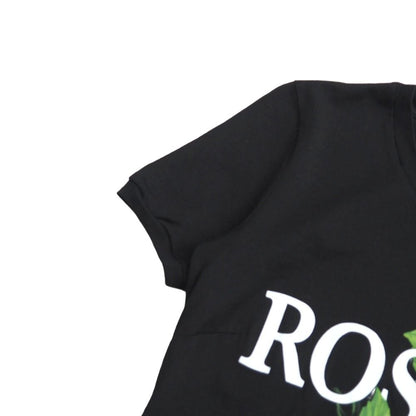 Dolce & Gabbana Short Sleeve T-Shirt 36 Ros Ae D&G Rose — view 4