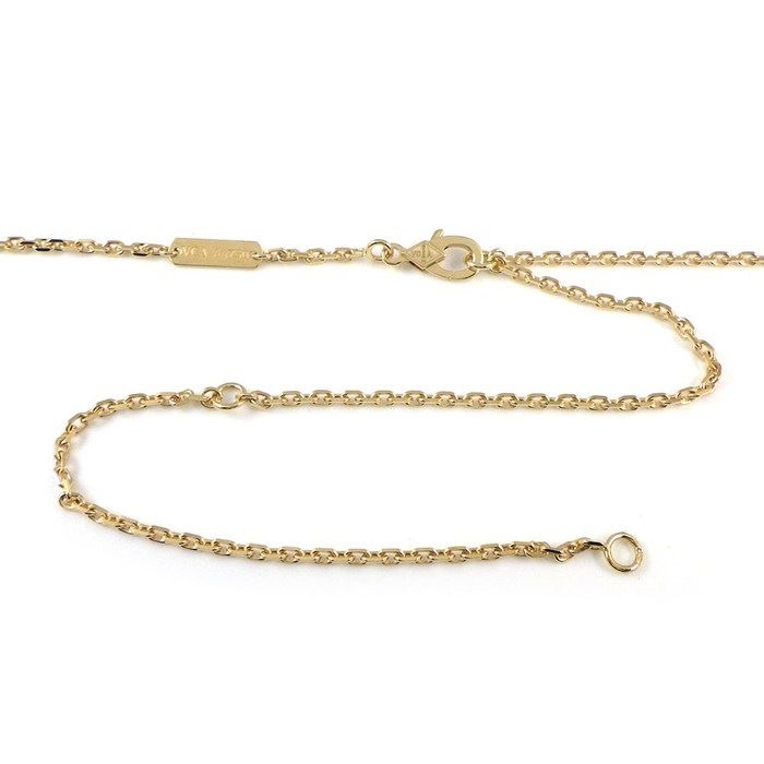 Van Cleef & Arpels Long Necklace Magic Alhambra White Shell 18k Yellow Gold — view 3