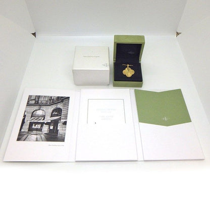 Van Cleef & Arpels Long Necklace Vintage Alhambra Guilloche 18k Yellow Gold — view 9