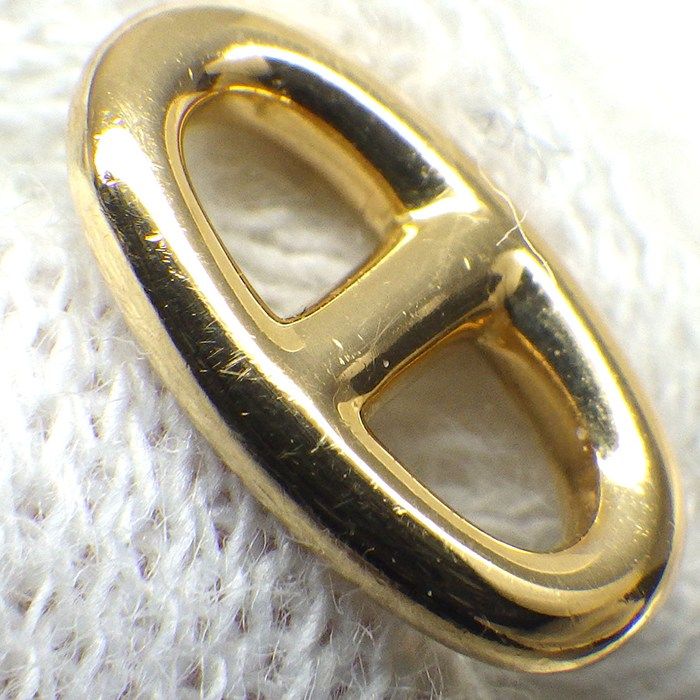 Hermes Earrings Chaine D'ancre Farandole 18k Yellow Gold — view 6