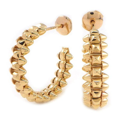 Cartier Earrings Crush SM Hoop Studs 18k Pink Gold